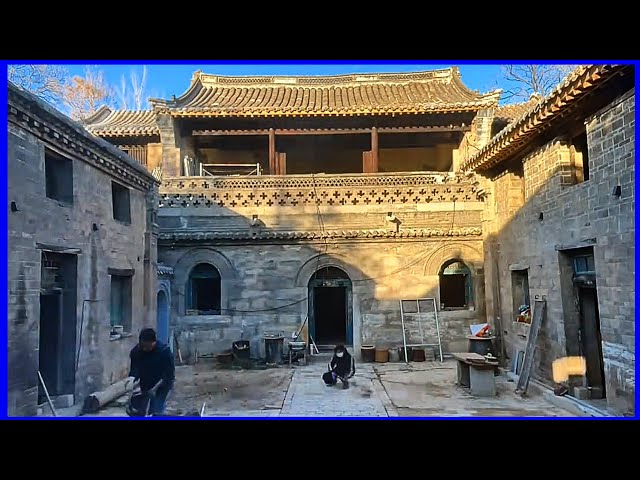 Renovating an ancient house abandoned for a hundred years in China