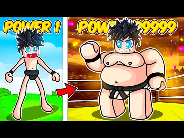 I became the STRONGEST SUMO WRESTLER in ROBLOX
