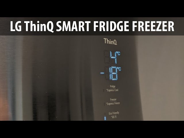 LG GBB92STAXP ThinQ Smart 70/30 Fridge Freezer