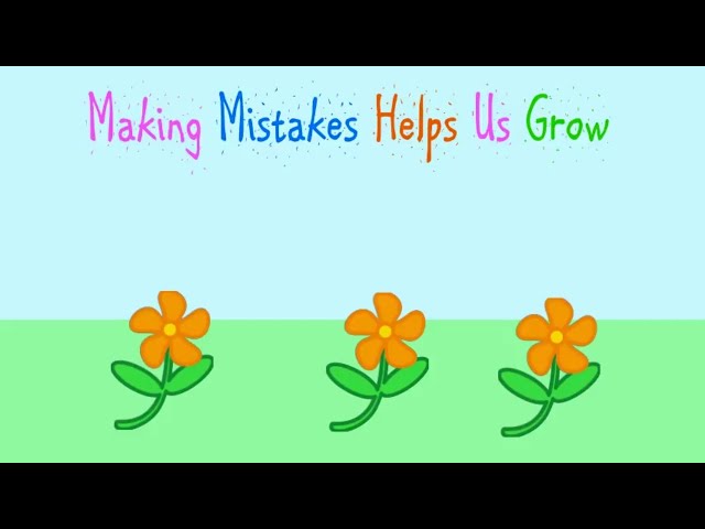 Making Mistakes Helps Us Grow (Inspired by ONE FAB TEACHER)