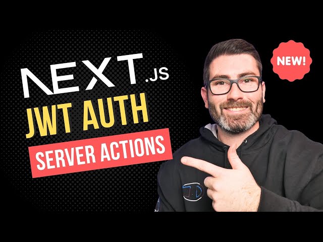 NextJS Authentication with Server Actions - Learn to build from scratch!