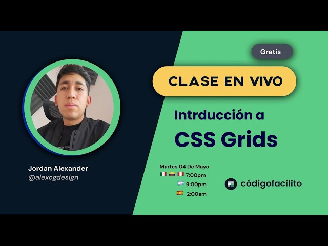 Clase gratis: Introducción a CSS Grid