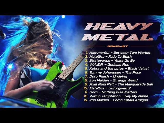 Most Popular Heavy Metal Rock Songs 💯 The Best Heavy Metal Rock 80s 90s
