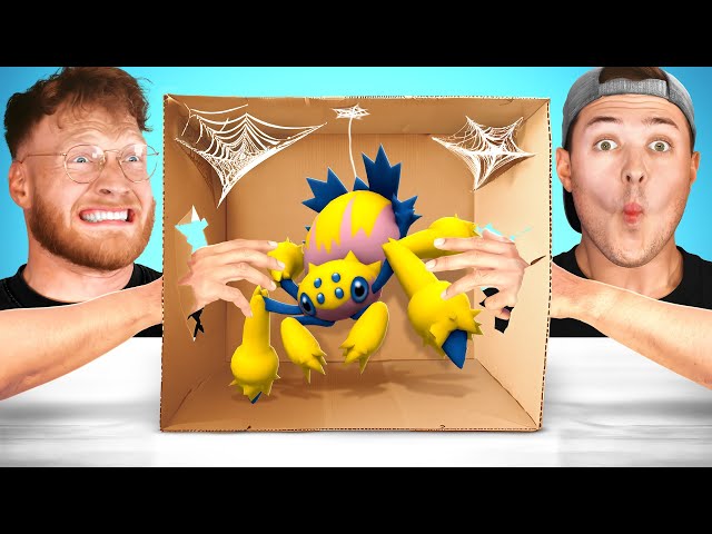 What's In The BOX Challenge! (Pokemon Edition)