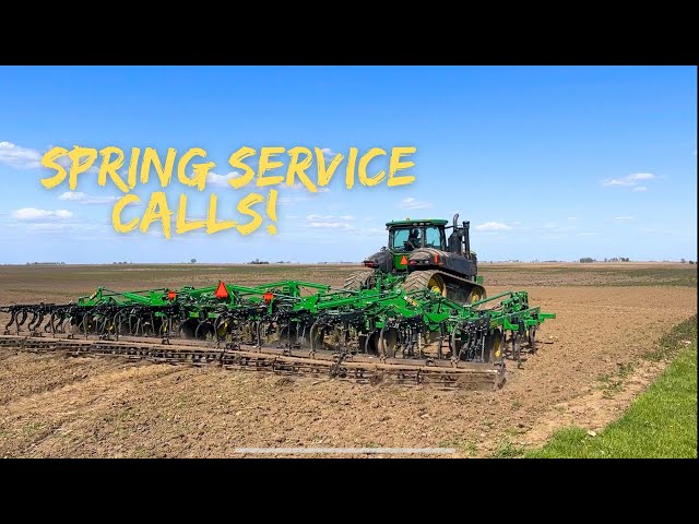 Keeping the green iron moving through planting season. Everyday is an adventure!