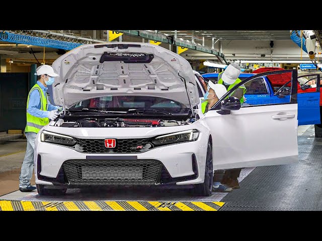 How They Build the Powerful Honda Civic Type R in Japan