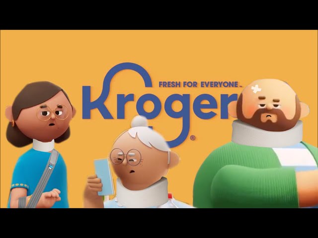 Kroger ad but they are in extreme pain