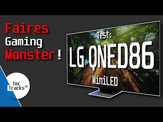 LG 75 Zoll TV QNED866RE MiniLED 4K-TV (2023) im TEST! | FAIRES Gaming MONSTER! | Review