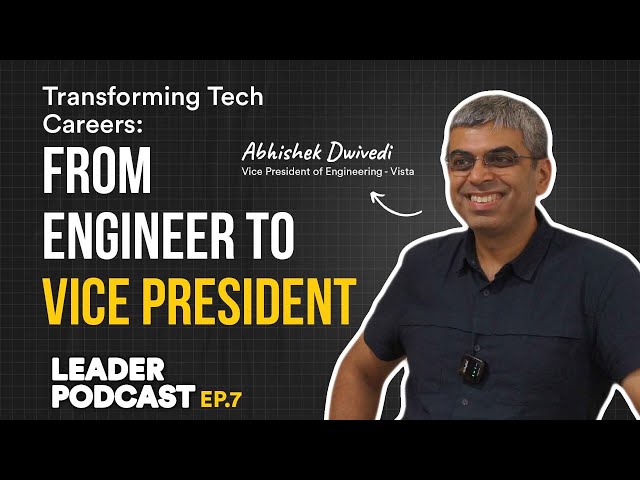 Unlocking Success: Abhishek Dwivedi's Journey from Software Engineer to VP | School of Future Tech ✨