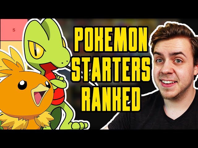 Ranking All Starter Pokémon on a Tier List - Infinite Bits