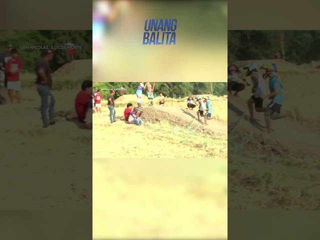 Motocross race pero walang motorsiklo? #shorts | Unang Balita