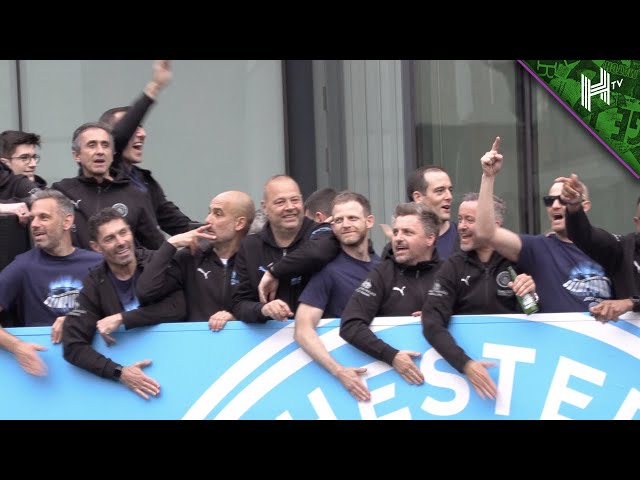 EPIC scenes as Manchester City celebrate winning Premier League title! 🏆