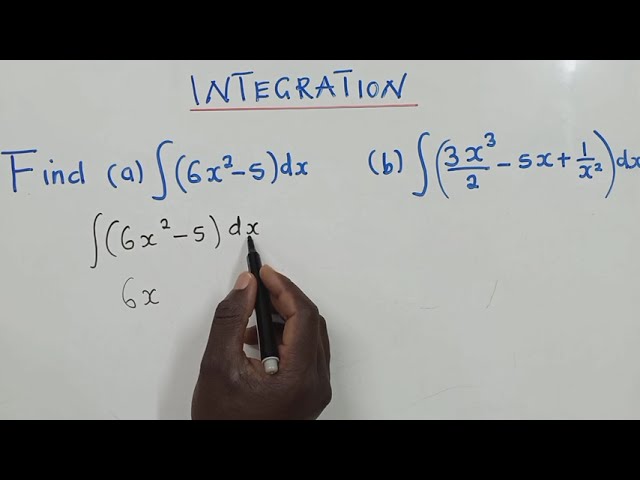 Integration (Calculus)