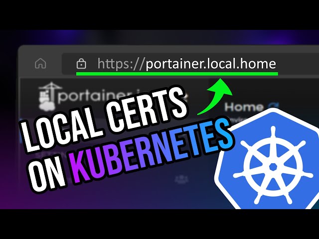 Self signed Kubernetes SSL certificate // easy guide