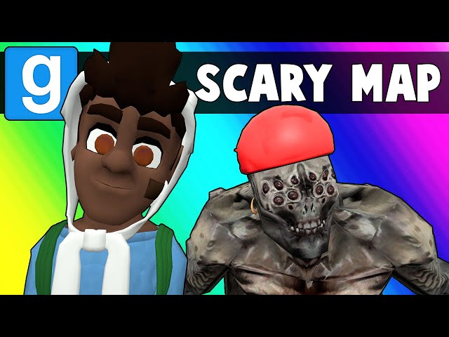 Gmod Scary Map (not really) - We Can't Escape The Backrooms!