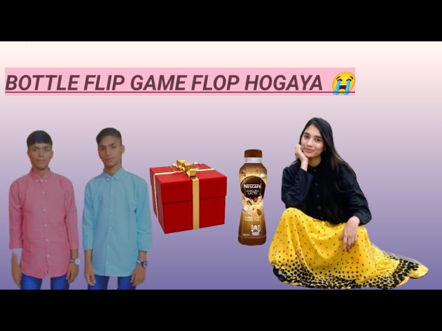 Bottle Flip Game Flop hogaya 😭💔 #game #funny