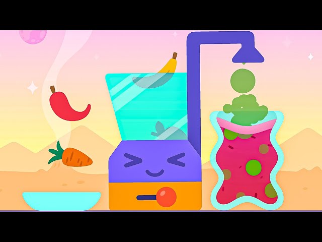 Sago Mini Super Juice | Mix up the most delicious juice Preschooler Game  - Android - ios Gameplay