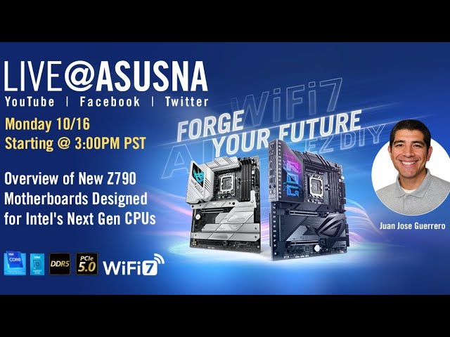 Full ASUS Z790 Motherboard Refresh Line Up Overview & AMA - For Next Gen Intel Processors