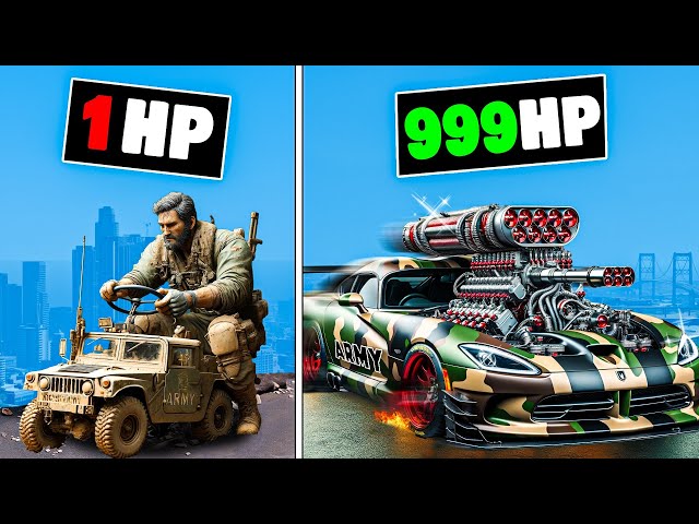 Upgrading to the FASTEST Army Cars in GTA 5