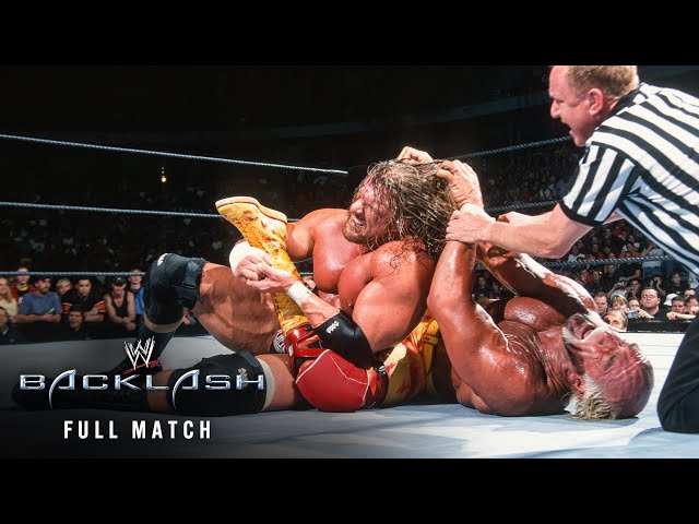 FULL MATCH: Triple H vs. "Hollywood" Hulk Hogan — Undisputed WWE Championship Match: Backlash 2002