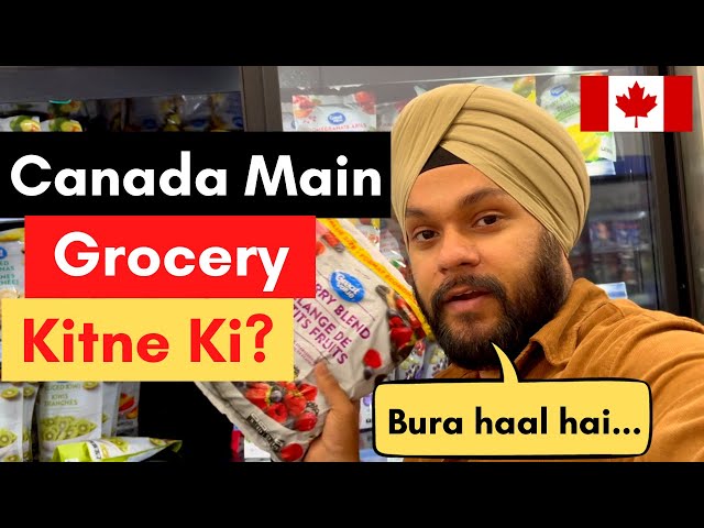 Grocery Prices in Canada in 2023 | Walmart Canada | Grocery Shopping Vlog