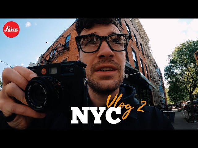 Shooting Film in Williamsburg // NYC Vlog 2