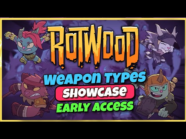 All Rotwood Weapons Gameplay Showcase - Beginner's Guide Early Access