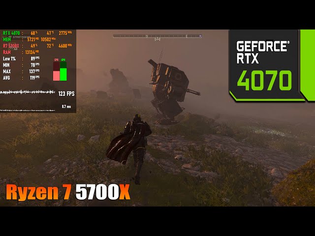 RTX 4070 + Ryzen 7 5700X : Test in 19 Games - RTX 4070 Gaming