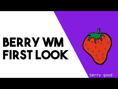 Berry Window Manager Install and First Look