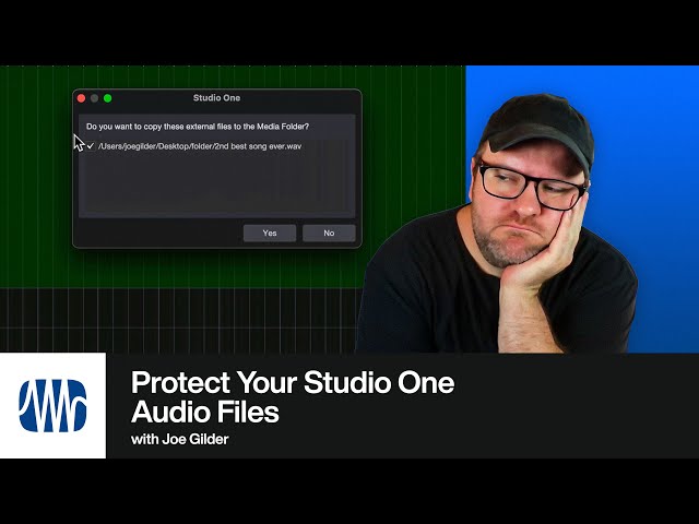 Protect Your Studio One Audio Files | PreSonus