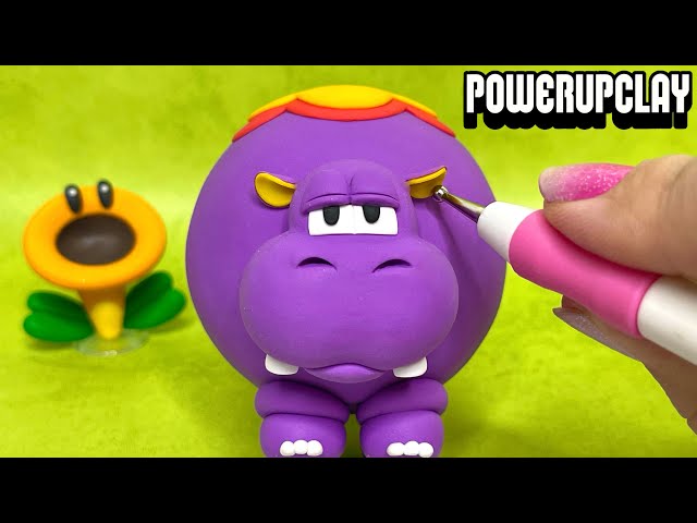 Making Hoppo from Super Mario Bros. Wonder | Polymer Clay