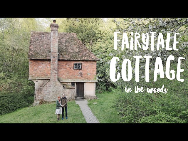 WE STAYED IN AN ENGLISH FAIRYTALE COTTAGE IN THE WOODS