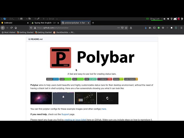 How to theme a basic Polybar (Xmonad)