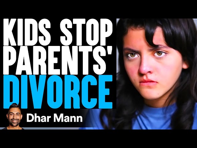 KIDS STOP Parents DIVORCE, What Happens Next Is Shocking | Dhar Mann