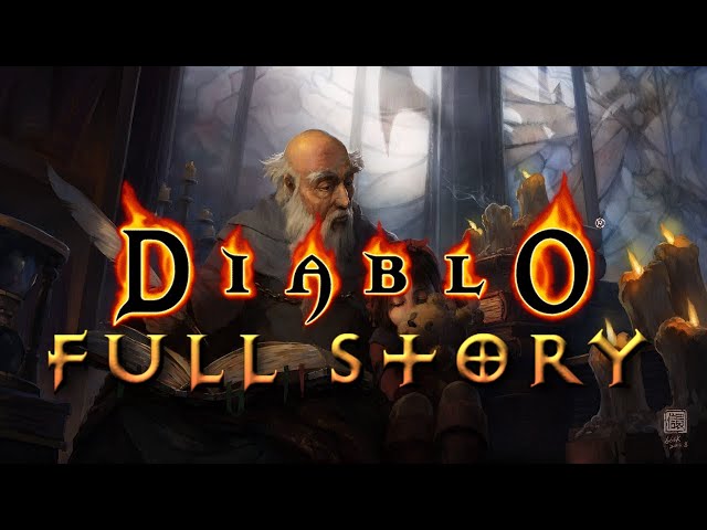 The Story of Diablo 1 & 2 as told by Deckard Cain