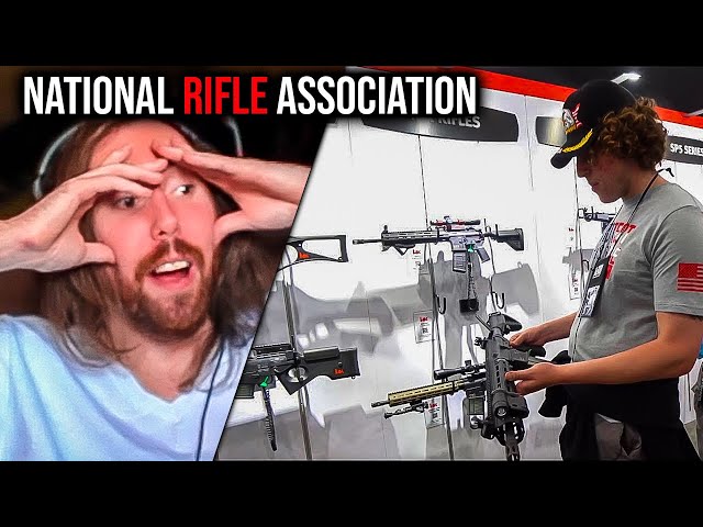 NRA Conference by Andrew Callaghan | Asmongold Reacts