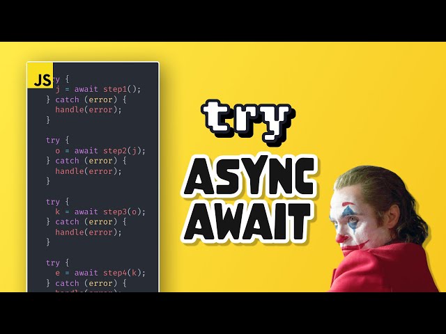 Async Await try-catch hell