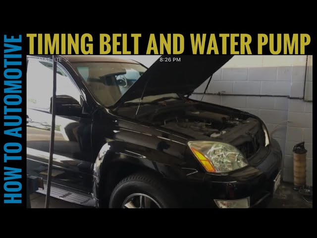 How to Replace the Water Pump and Timing Belt on a 2009 Lexus GX470