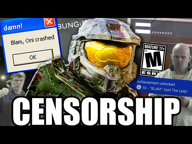 Why were these things in Halo censored or removed?
