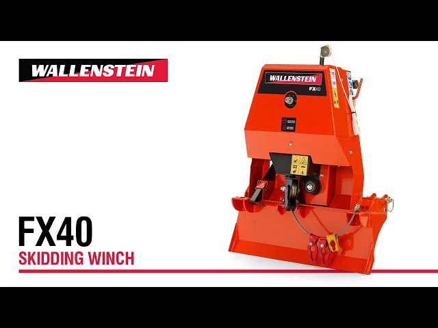 Wallenstein FX40 Skidding Winch
