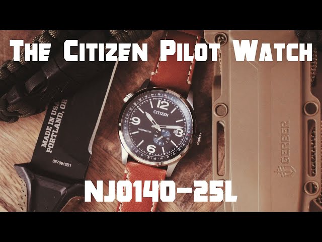 The Citizen Automatic Watch NJ0140-25L -  A Field Watch for Pilots?