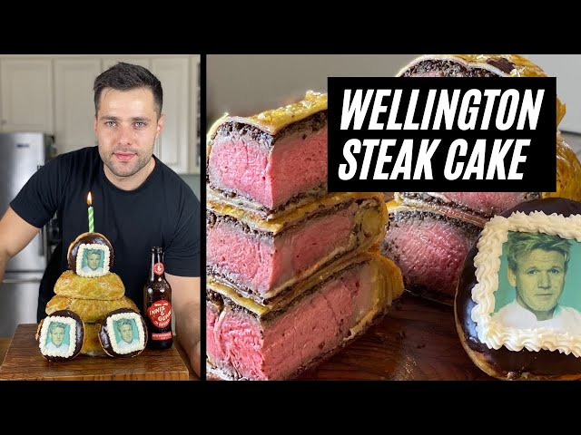 WELLINGTON Steak Cake! Happy Birthday Gordon Ramsay & Tilly Ramsay🥩🎂🥖