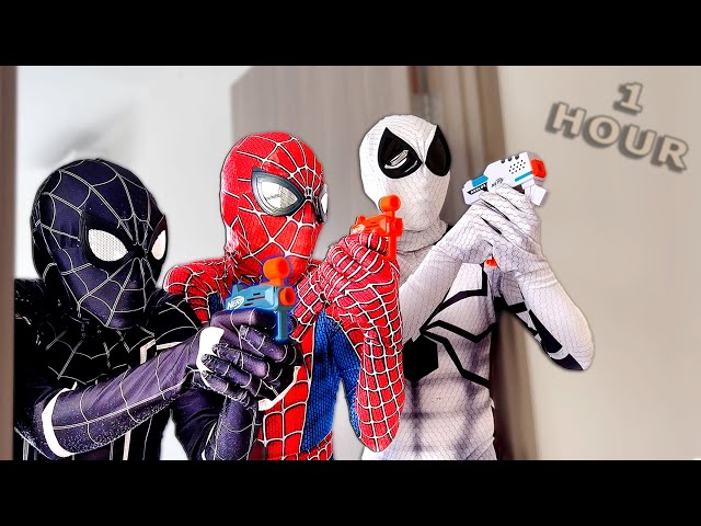 TEAM SPIDER-MAN Action Story IN REAL LIFE ( 1 Hour ) || SEASON 1