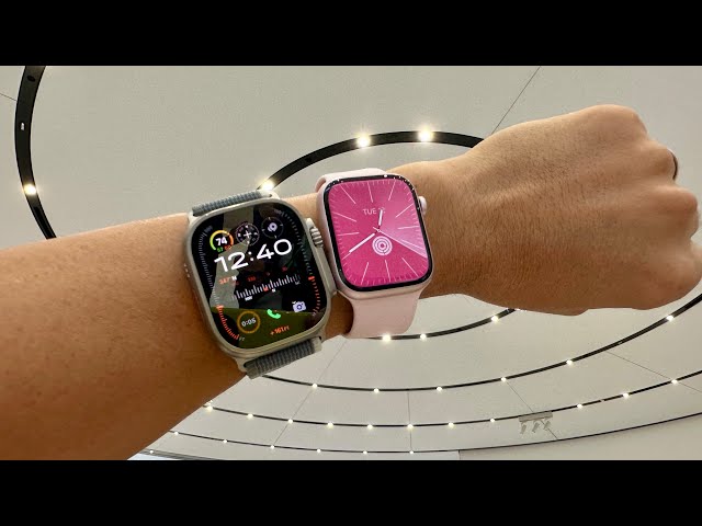Apple Watch Ultra 2/Series 9 - First Look. That Double Tap!