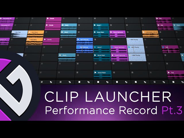 Waveform 13 | Clip Launcher Pt. 3 - Performance Recording