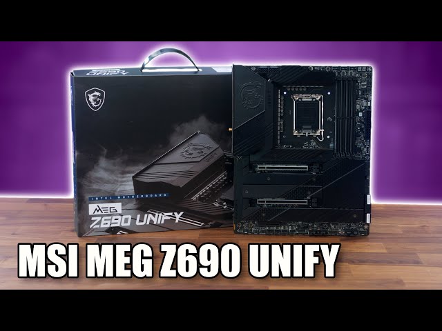 MSI MEG Z690 Unify Preview