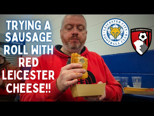 Leicester City Sausage Roll with hidden Red Leicester Cheese!!! | Premier League Footy Scran