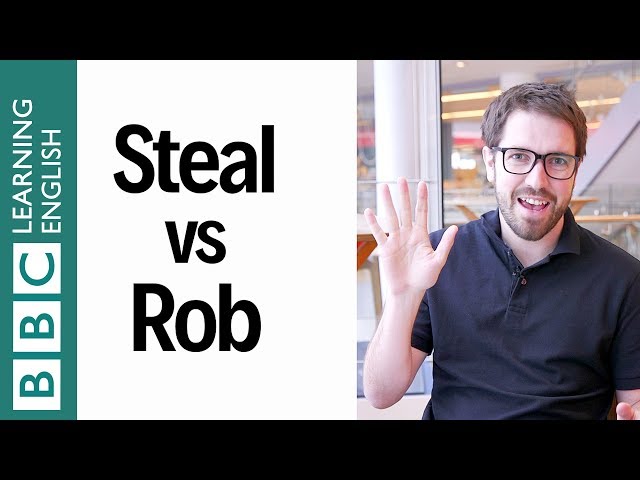 Steal vs Rob - English In A Minute