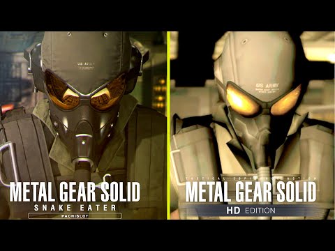 Metal Gear Solid Snake Eater Pachinko vs Original