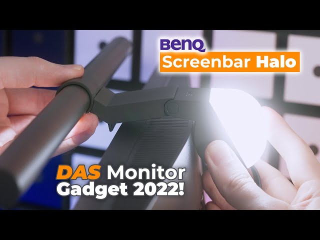 BenQ Screenbar HALO | DAS Upgrade für JEDEN Schreibtisch! (2022)